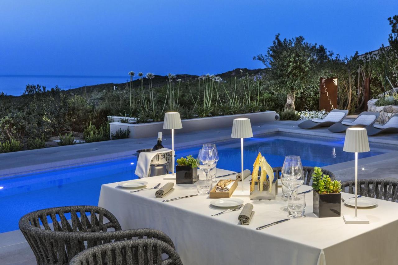 Hotel Li Finistreddi Канниджионе Экстерьер фото